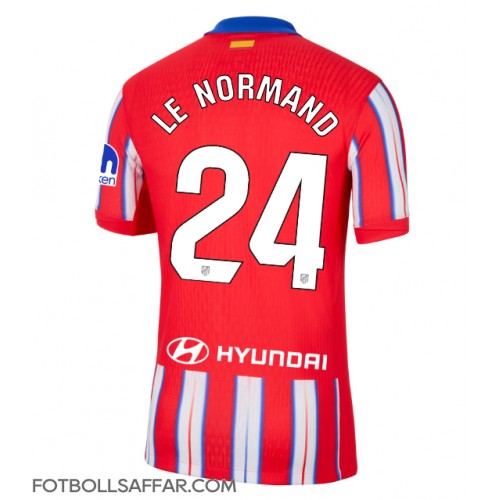 Atletico Madrid Robin Le Normand #24 Hemmatröja 2024-25 Kortärmad